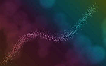 Abstract, Glare, Shine, Light, Multicolored, Motley, Stains, Spots, Point, Points, Wave HD wallpaper