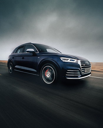 Audi, Cars, Road, Movement, Traffic, Speed, Audi Sq5 HD phone wallpaper