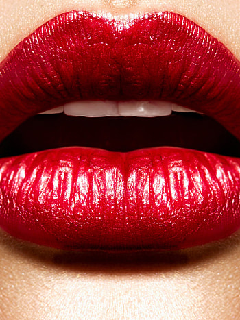 Lipstick, Red lips Ultra HD phone wallpaper