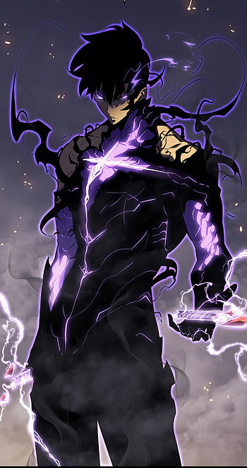 The Shadow Monarch, Solo leveling, Manga HD phone wallpaper