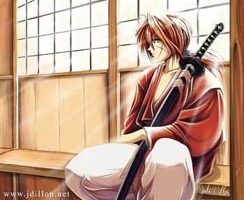 Kenshin, anime, girubatto HD wallpaper