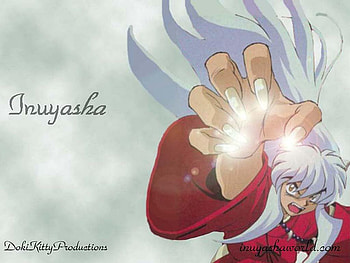 inuyasha claws, white, cloudy, grey HD wallpaper