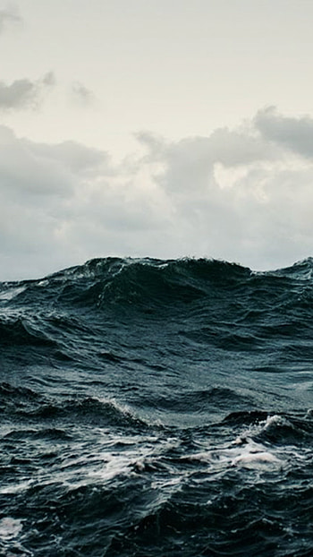 Stormy Ocean HD phone wallpaper