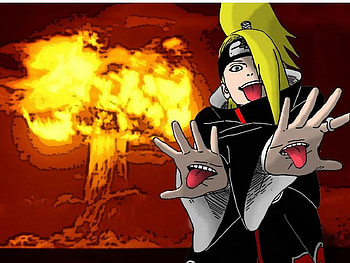 Diedara nodana, explosion, bang, diedara HD wallpaper