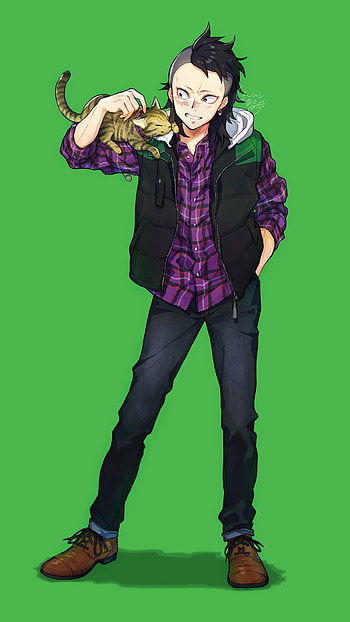 Genya Shinazugawa, Anime, Kimetsu no Yaiba HD phone wallpaper