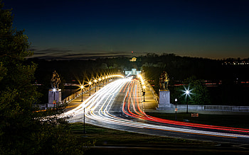 Arlington memorial Bridge, bridge, DC, virginia, arlington HD wallpaper