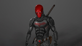 Red Hood DC, red-hood, superheroes, artist, artwork, digital-art, artstation HD wallpaper