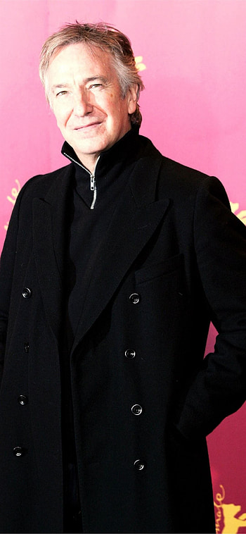 Alan Rickman HD phone wallpaper