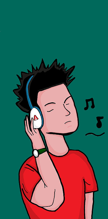 Music, head, nose, t shirts, headset, haedset, music boy, man, boy, lyrics, ear HD phone wallpaper