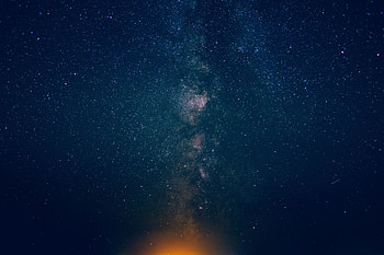 Universe, Night, Shine, Light, Starry Sky, Galaxy HD wallpaper