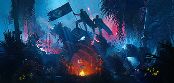 Just another day on Malevelon Creek, Helldivers 2, war, Mech, military, Sci Fi HD wallpaper