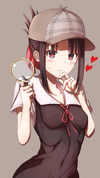 Kaguya Shinomiya, Anime girl, Eye-catching post, Imgur community HD phone wallpaper