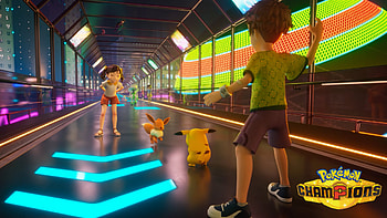 Pokémon Champions : Neon Battle Tunnel, Video Game HD wallpaper