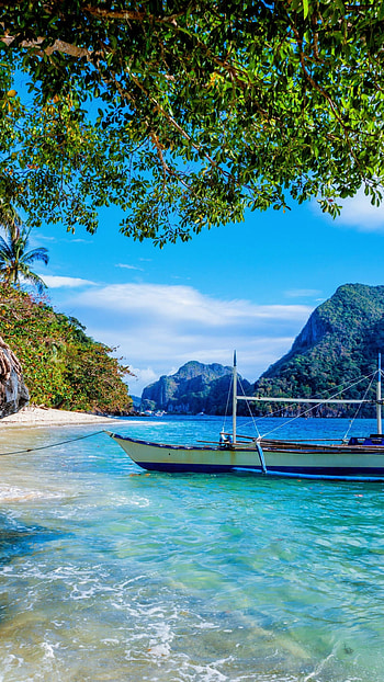Stunning beach, , beauty, Tropical paradise HD phone wallpaper