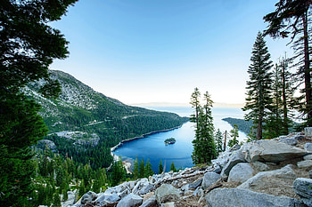 Lake, Tranquil setting, Calm waters, Reflective surface HD wallpaper
