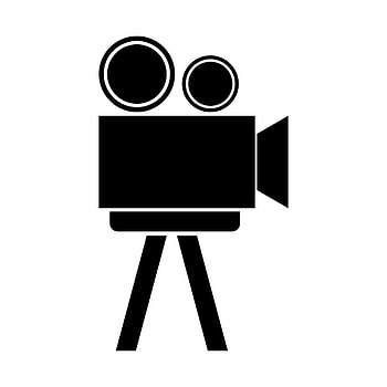 Cinematograph, Black Icon, Graphic Design, Vector Art HD phone wallpaper