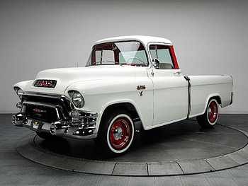 1956 Suburban Pickup, GMC HD wallpaper