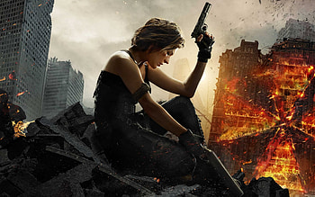 Milla Jovovich, Resident Evil: The Final Chapter, High resolution HD wallpaper