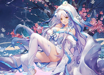 :), atdan, girl, miracle nikki, blue, anime, manga HD wallpaper