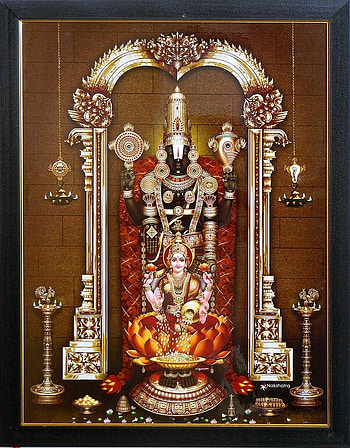 Lord Balaji And Lakshmi, Lord Perumal HD phone wallpaper