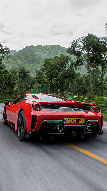 Ferrari 488 pista HD phone wallpaper