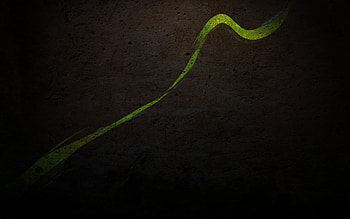 G WAVE, waves, abstract, green, graffiti HD wallpaper