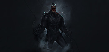 Marvel, angry vemon, dark HD wallpaper