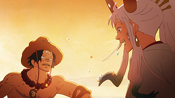One Piece: Ace & Yamato — Sunset Reunion, Anime, One Piece, Portgas D. Ace, Yamato (One Piece) HD wallpaper