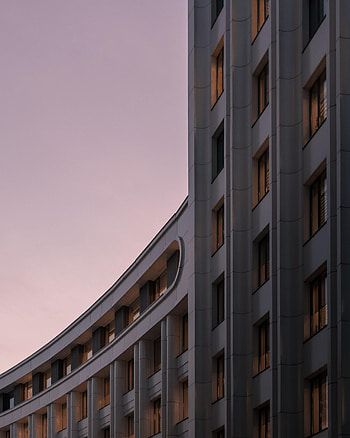Windows, Sky, Walls, Architecture, Building, Miscellanea, Miscellaneous, Facade HD phone wallpaper