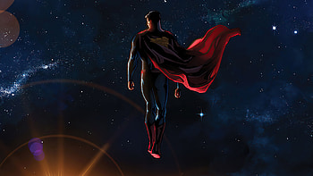 Superman Everything Looks Small From Here , superman, superheroes, artist, artwork, digital-art HD wallpaper
