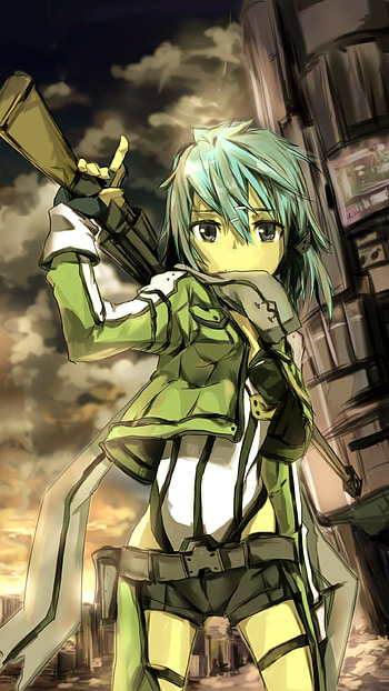 Shino Asada, Anime, Sword Art Online II HD phone wallpaper