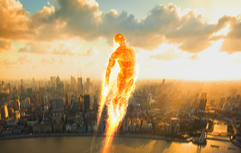 Johnny Storm, Human Torch, , Background HD wallpaper