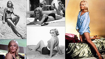 Actress Shirley Eaton Version One, Shirley Eaton, Bond Girl, Jill Masterson, Goldfinger, Vintage Beauty HD wallpaper