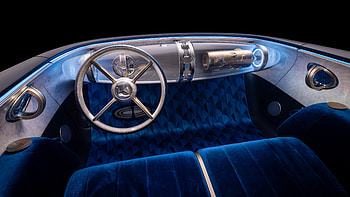 2025 Mercedes-Benz Vision Iconic Concept, Coupe, Electric, car HD wallpaper