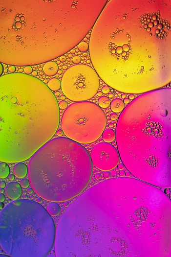 Abstract, Bubbles, Gradient HD phone wallpaper