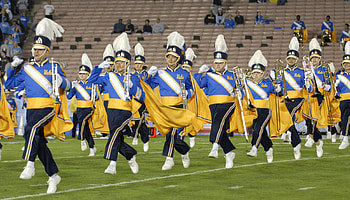 UCLA band, College pride, Dynamic performance, Artistic energy HD wallpaper