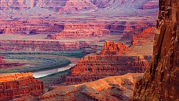 Nature, Rivers, Stones, Layers, Canyons HD wallpaper