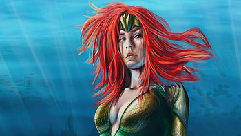 Queen Of The Sea Mera , mera, superheroes, artist, artwork, digital-art, artstation HD wallpaper