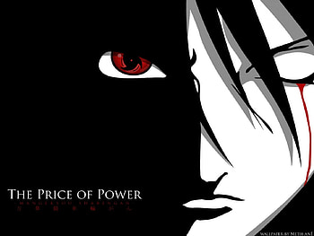 The Price Of Power, sasuke, naruto, sharingan, power HD wallpaper
