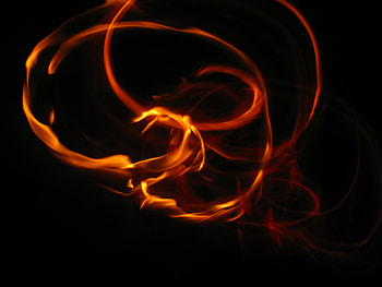 Fire, Night, Dark, Bright, Flame, Darkness, Coils HD wallpaper