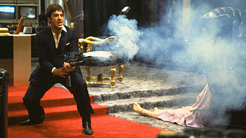 Say hello to my little friend, Scarface HD wallpaper