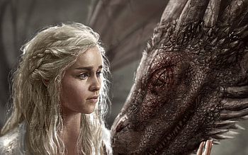 Daenerys Targaryen Art, emilia-clarke, game-of-thrones, tv-shows, celebrities, artist, digital-art HD wallpaper