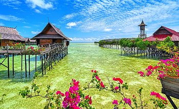 Malaysia, Tropical resort HD wallpaper