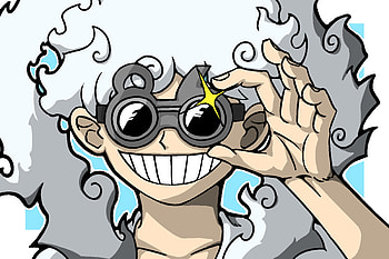Monkey D. Luffy - Gear 5, Monkey D. Luffy, Gear 5 (One Piece), Anime, One Piece HD wallpaper