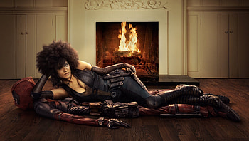 Domino, Deadpool universe, Skilled mercenary, Luck-powered superhero HD wallpaper