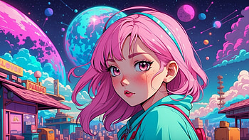 Pokemon World, Pokemon, Anime, woman, Alien Planet HD wallpaper