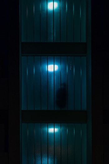 Dark, Silhouette, Window, Shadows, Door HD phone wallpaper