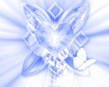 Frosted heart, blue, hearts HD wallpaper