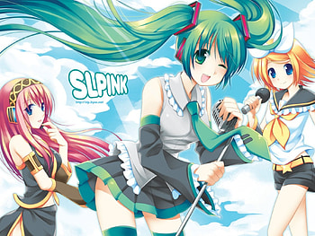 Vocaloid, miku, music, luka, anime, smile, rin HD wallpaper