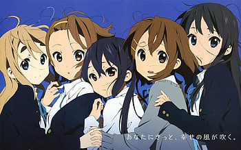K-ON, sexy, music, anime, cute, girls, keion, band HD wallpaper